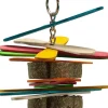 Nibbles Timothy Chew with Colorful Popsicle Sticks Small Animal Chewy Treats -