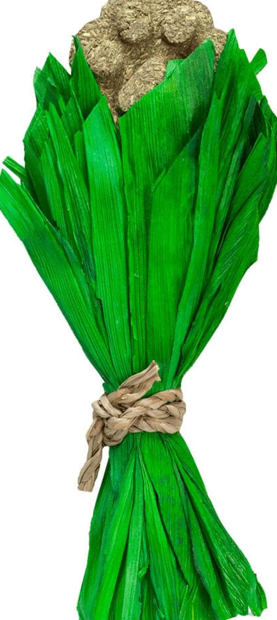 Nibbles Timothy Hay Bouquet Chew with Shreddable Tissue Paper Small Animal Chewy Treats -