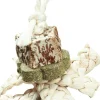Nibbles Timothy Hay Braids with Shreddable Hay Grass Small Animal Chew Toy