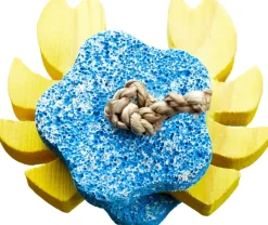Nibbles Wood Crab Small Animal Chew Toy With with Pumice Rock