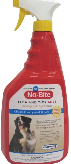 No-Bite Igr Flea & Tick Mist Dog Spray - 32 Oz