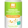Nootie Cucumber Melon Waterless Shampoo Wipes For Dogs & Cats