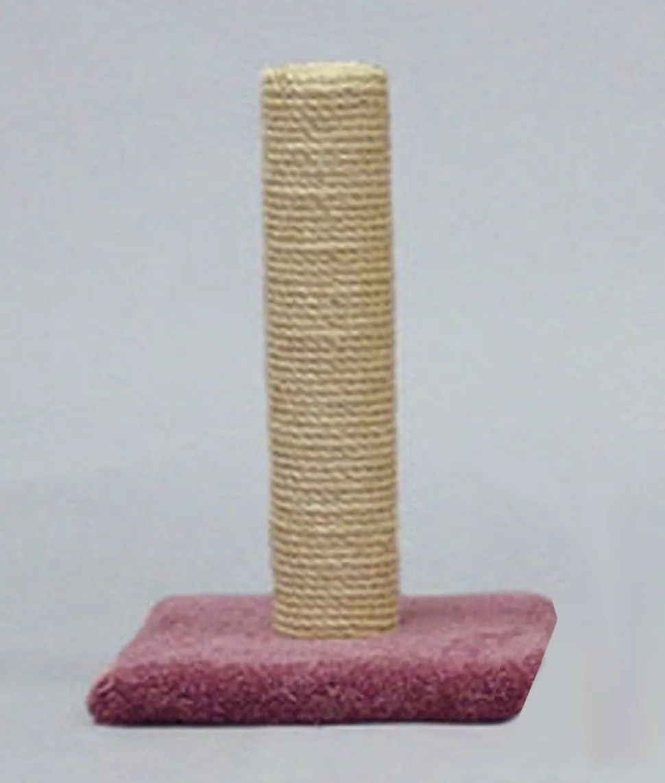 North American Pet All Sisal Cat Post - Assorted - 20 in