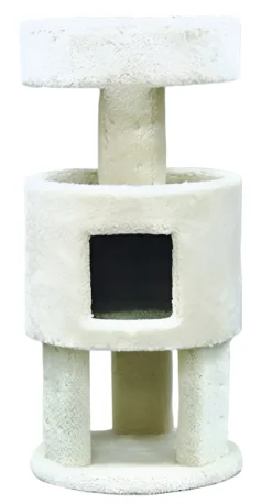 North American Pet Cat Condo with Penthouse - Assorted - 36 in