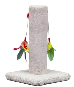 North American Pet Cat Post with Feather - Assorted - 17.5 in