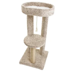 North American Pet Oval Throne Cat Tower - One Size