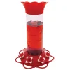 North States Hibiscus Hummingbird Feeder - Red/White - 38 Oz