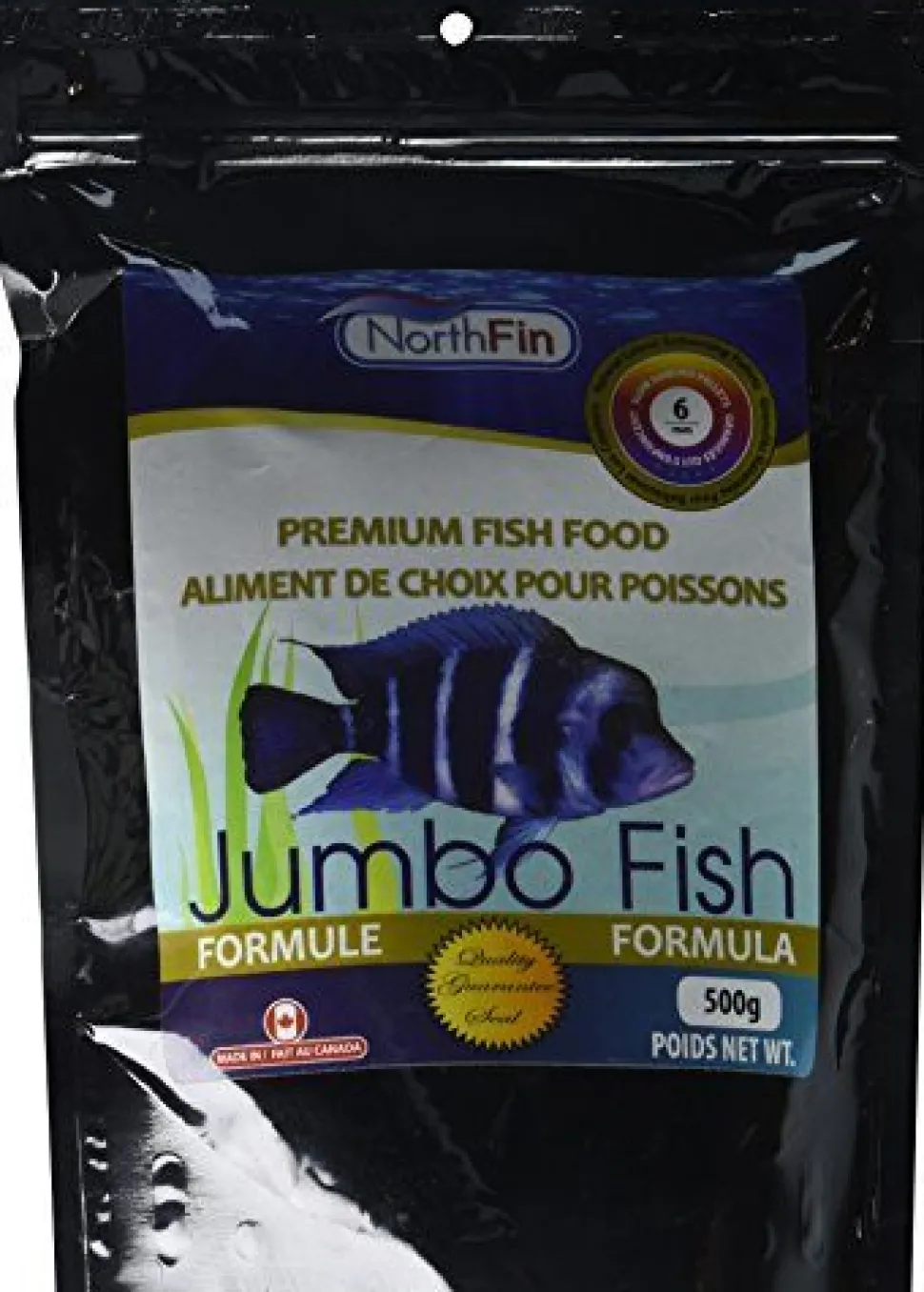 NorthFin Jumbo Formula - 6 mm Sinking Pellets - 500 g