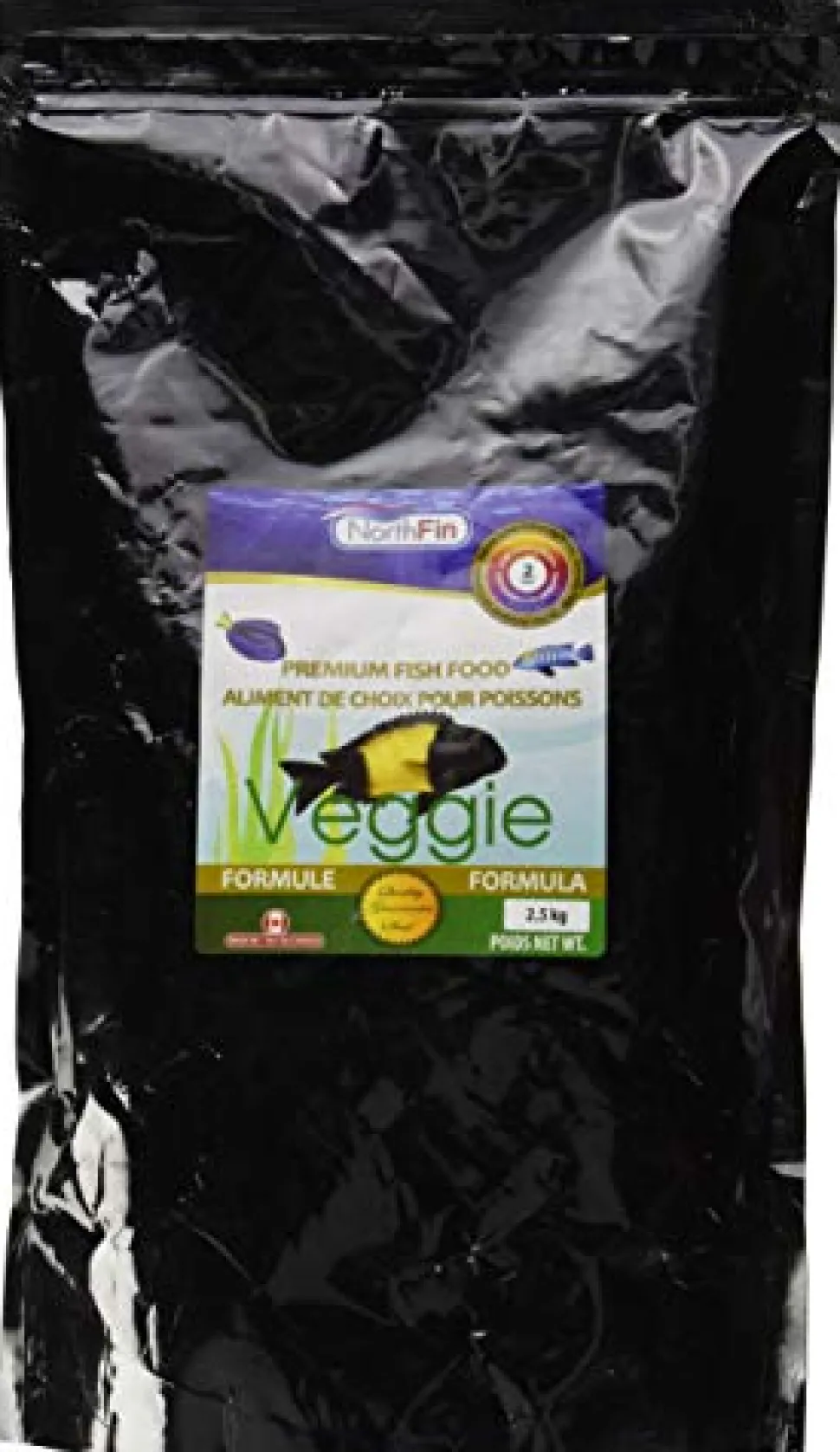 NorthFin Veggie Formula - 2 mm Sinking Pellets - 2.5 kg