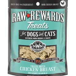 Northwest Naturals Freeze Dried Chicken Breast Treat Freeze-Dried Cat and Dog Treats - 3 oz Bag