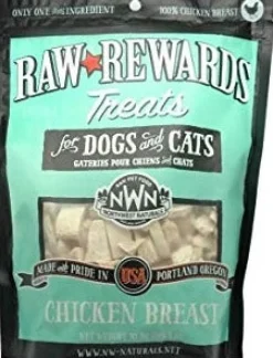 Northwest Naturals Freeze Dried Chicken Breast Treat Freeze-Dried Cat and Dog Treats - 10 oz Bag