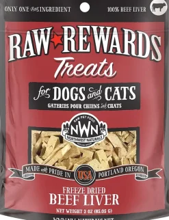 Northwest Naturals Freeze Dried Beef Liver Treat Freeze-Dried Cat and Dog Treats - 3 oz Bag