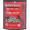 Northwest Naturals Freeze Dried Rabbit Cat Recipe Freeze-Dried Cat Treats - 4 oz Bag