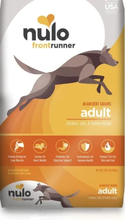 Nulo Frontrunner Chicken, Oats & Turkey Adult Dry Dog Food