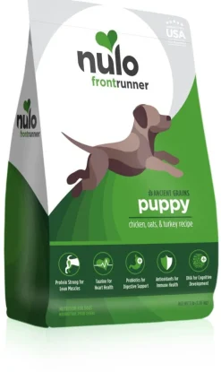 Nulo Frontrunner Chicken, Oats & Turkey Puppy Dry Dog Food