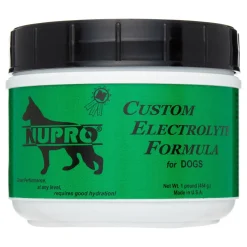 Nupro High Grade Hemp Extract CBD Oil Dog Custom Electrolyte Formula Dog Supplements - 1 lb Jar