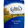 Nutrisource Adult Trout & Rice Dry Dog Food - 5 lb Bag