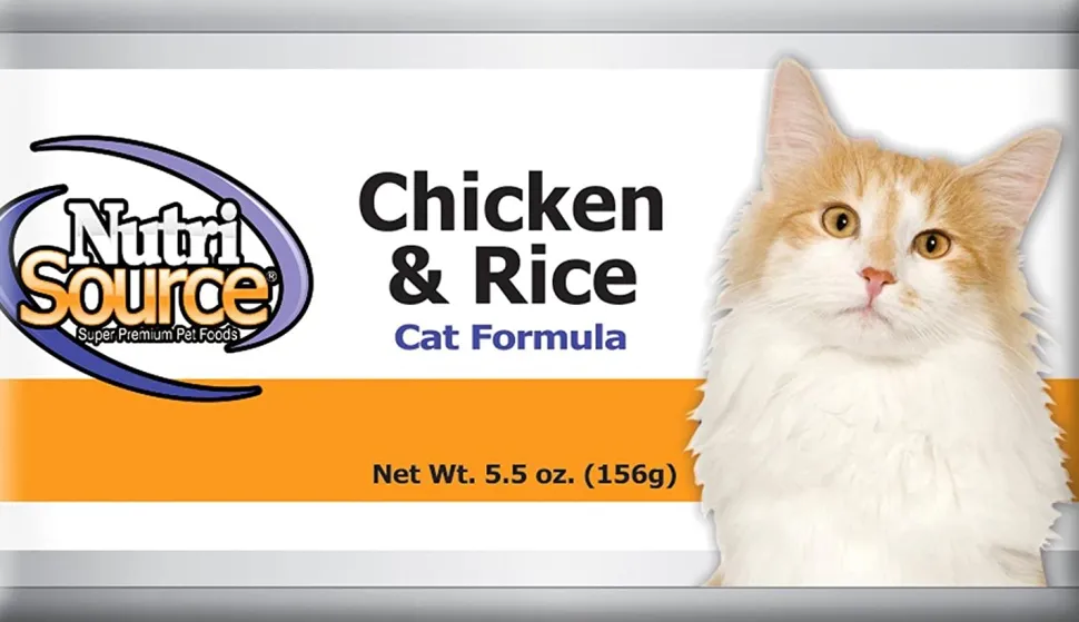 Nutrisource Chicken & Rice Cat Canned Canned Cat Food - 5.5 oz - Case of 12