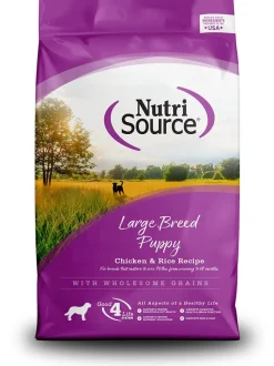 Nutrisource Chicken and Rice Large-Breed Puppy Dry Dog Food - 40 Lbs