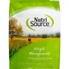 Nutrisource Chicken Weight Management Formula Dry Dog Food - 26 Lbs