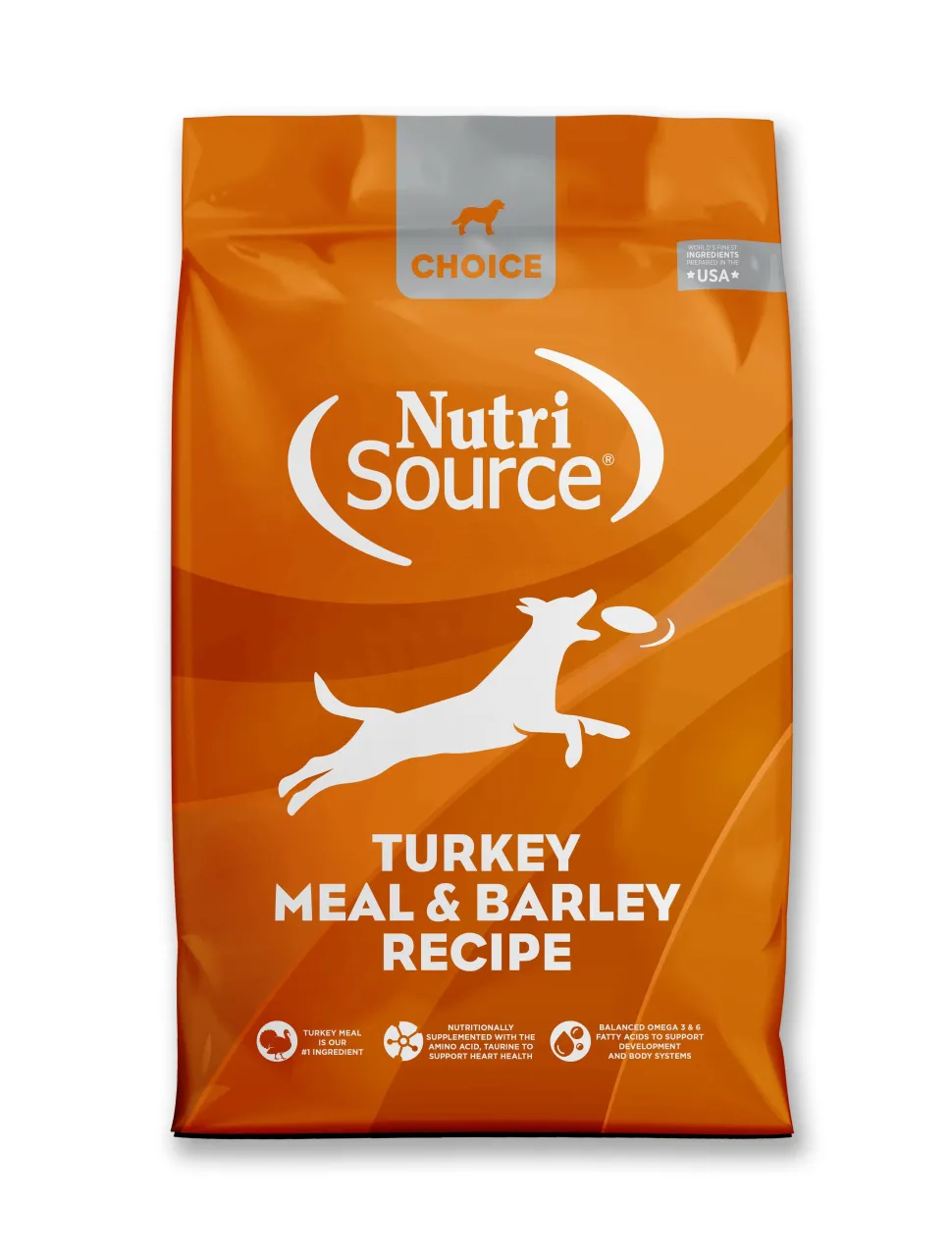 Nutrisource Choice Turkey Meal & Barley Dry Dog Food - 5 lb Bag