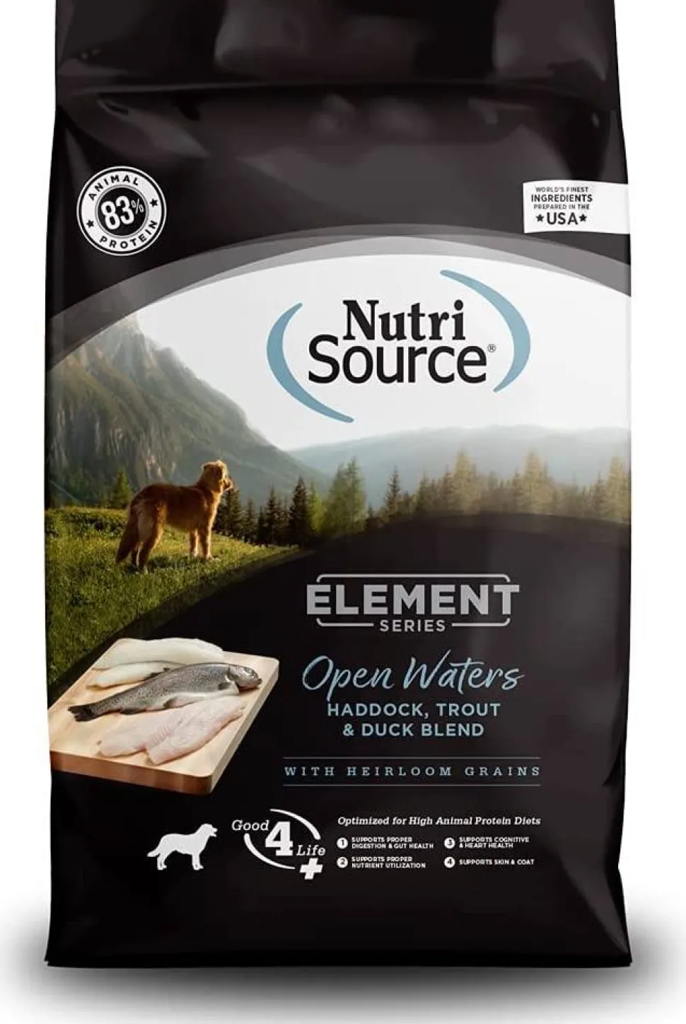 Nutrisource Element Open Waters Blend Dry Dog Food - 4 lb Bag