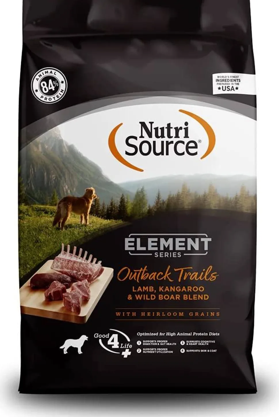 Nutrisource Element Outback Trails Blend Dry Dog Food - 12 lb Bag