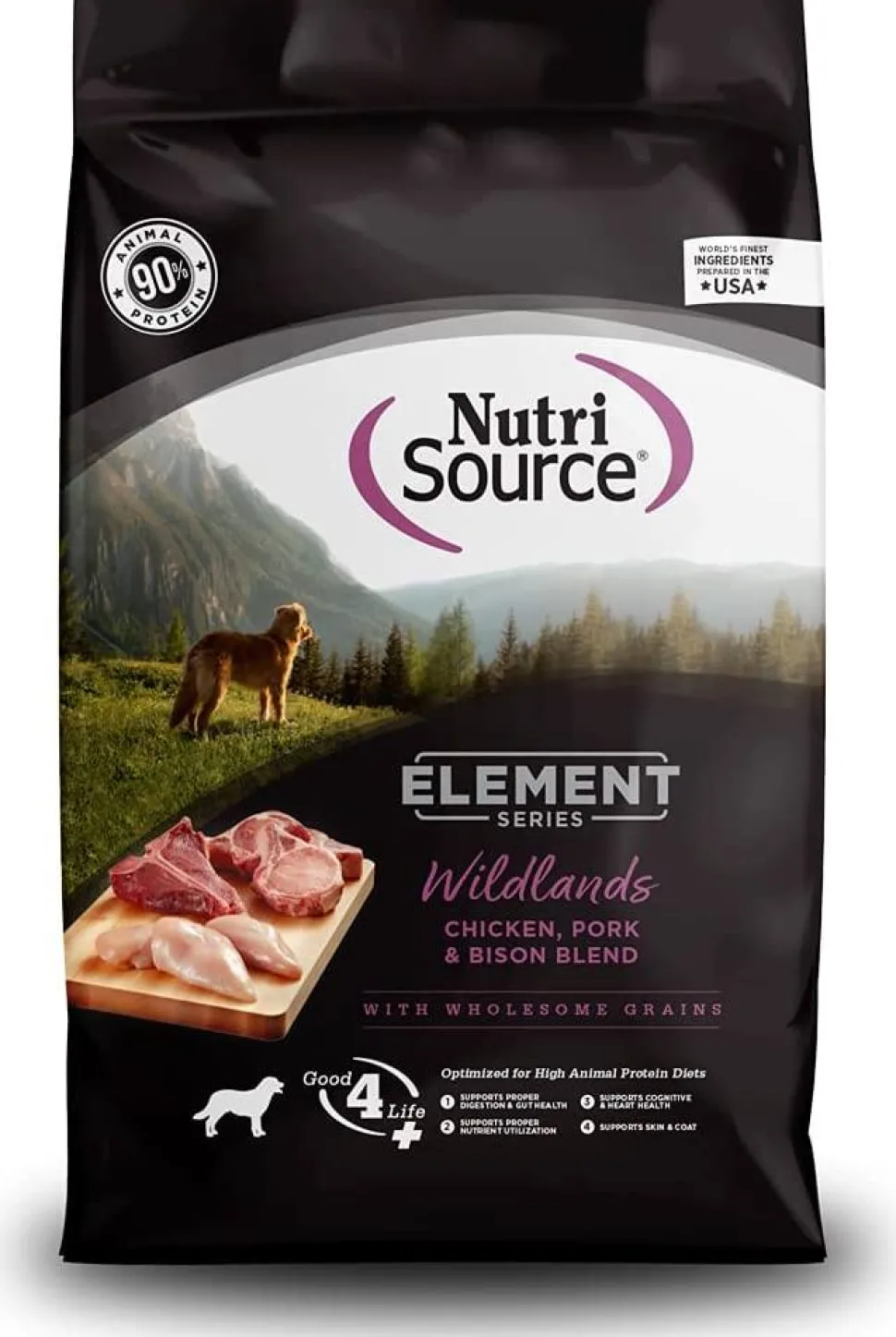 Nutrisource Element Wildlands Blend Dry Dog Food - 4 lb Bag