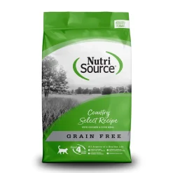 Nutrisource Grain Free Country Select Entrée (10 per bale) Dry Cat Food - 2.2 lb Bag