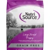 Nutrisource Grain Free Large Breed Puppy (8 per bale) Dry Dog Food - 5 lb Bag