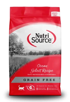 Nutrisource Grain Free Ocean Select Entree Dry Cat Food - 15 lb Bag