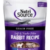 Nutrisource Grain Free Rabbit Soft and Chew Dog Treats - 6 oz