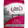 Nutrisource Grain Free Seafood Select with Salmon Dry Dog Food - 30 lb Bag