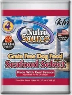 Nutrisource Grain Free Seafood Select Canned Dog Food - 13 oz - Case of 12