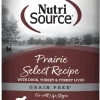 Nutrisource Grain-Free Prairie Select Canned Dog Food - 13 oz - Case of 12