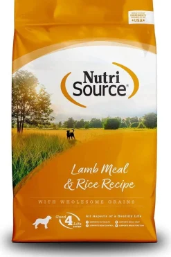 Nutrisource Lamb meal & Rice Dry Dog Food - 30 lb Bag