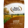 Nutrisource Large Breed Adult Lamb & Rice Dry Dog Food - 30 lb Bag