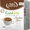 Nutrisource Pure Vita Chicken Stew Tetra Packs Wet Dog Food - 12.5 oz - Case of 12