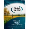 Nutrisource Small Bites Adult Chicken & Rice Dry Dog Food - 15 lb Bag