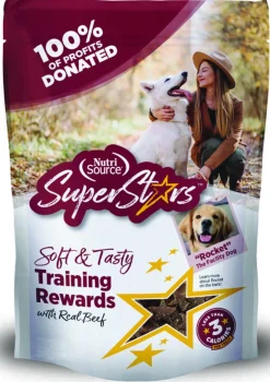 Nutrisource Superstar Beef Training Dog Treats - 4 oz