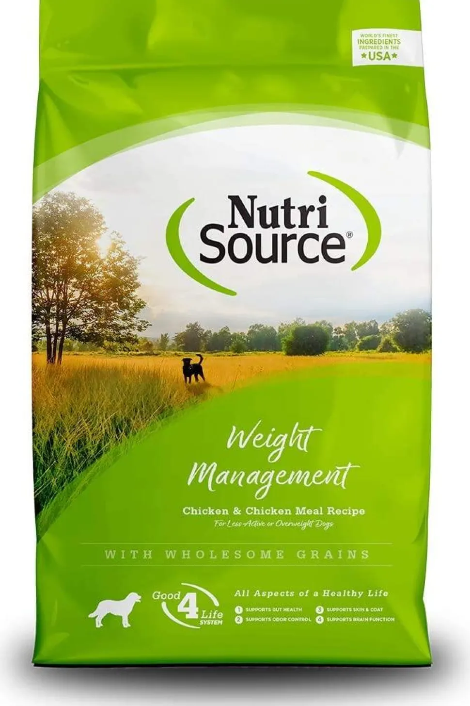 Nutrisource Weight Management Chicken & Rice Dry Dog Food - 30 lb Bag