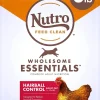 Nutro Hairball Adult Cat Chicken & Rice Dry Cat Food - 3 lb Bag
