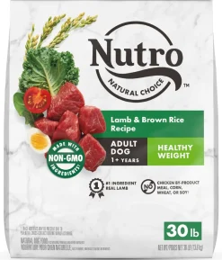 Nutro Natural Choice Lite Weight Loss Adult Lamb & Rice Dry Dog Food - 30 lb Bag