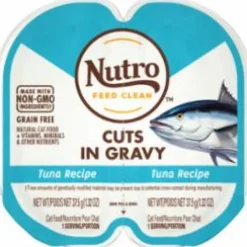 Nutro Perfect Portions Cuts in Gravy Tuna Canned Cat Food - 2.65 oz - Case of 24