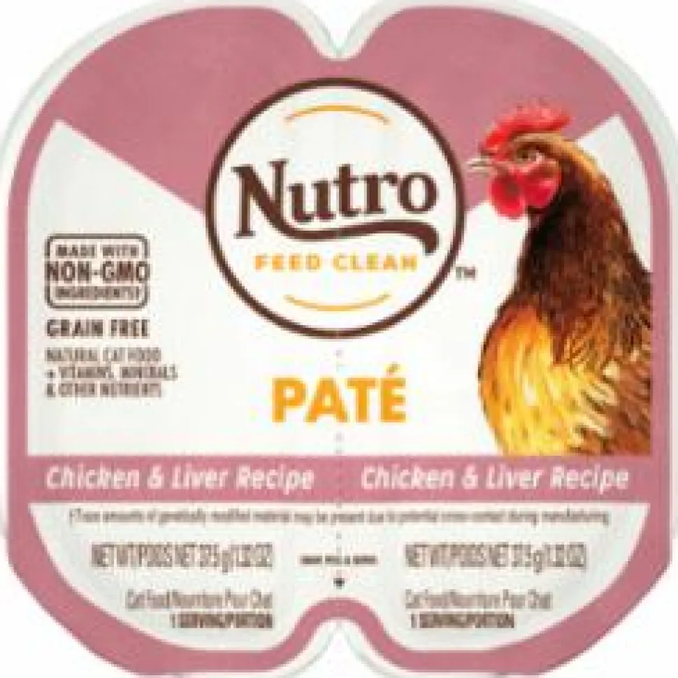 Nutro Perfect Portions Pate Chicken & Liver Canned Cat Food - 2.65 oz - Case of 24