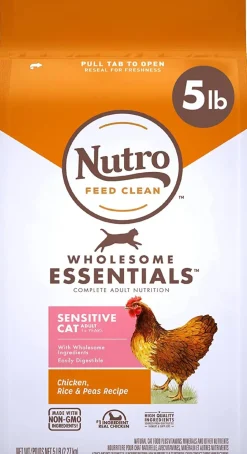 Nutro Sensitive Digestion Dry Cat Food - 5 lb Bag