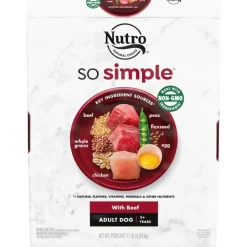 Nutro So Simple Beef Dry Dog Food - 11 lb Bag