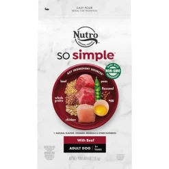 Nutro So Simple Beef Dry Dog Food - 4 lb Bag