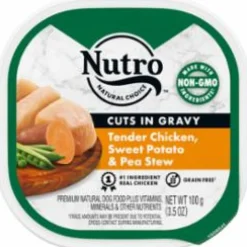 Nutro Tender Chicken, Sweet Potato & Pea Wet Dog Food Trays - 3.5 oz - Case of 24