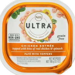 Nutro Ultra Protein Boost Chicken Entrée Wet Dog Food Trays - 3.5 oz - Case of 24